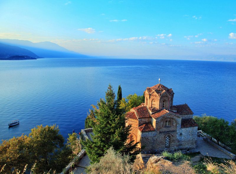 Orchid Lake in Macedonia