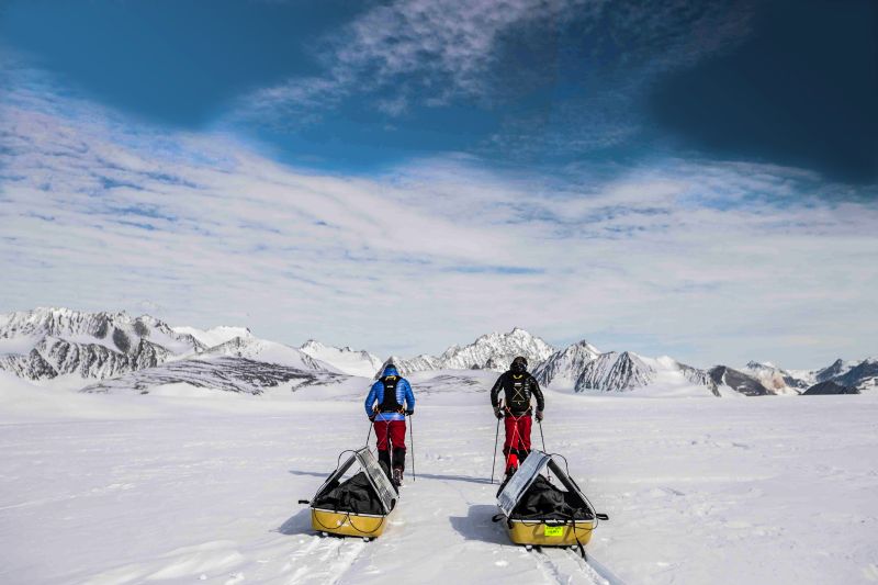 Robert Swan Barney Swan Antarctica expedition