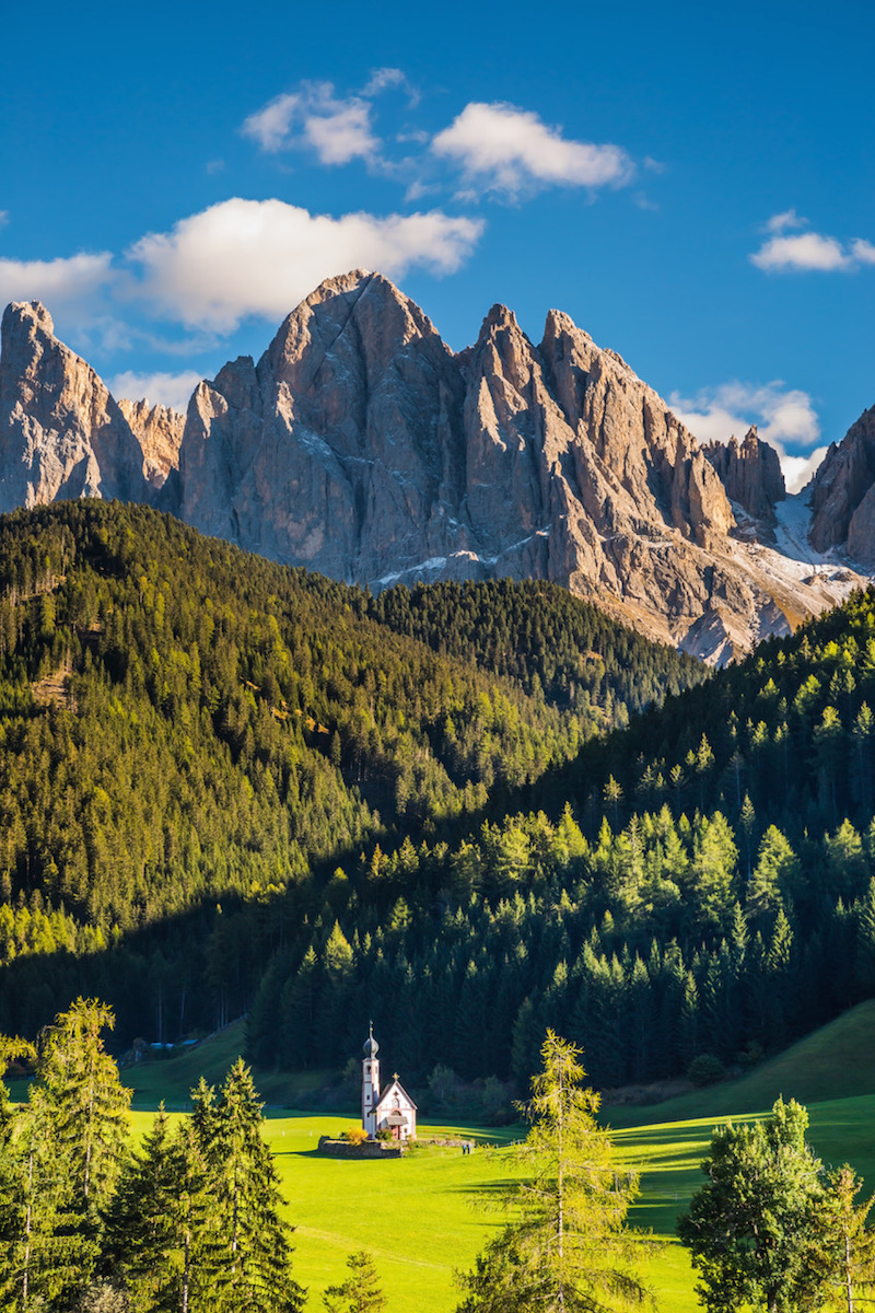 The Dolomites in Italy