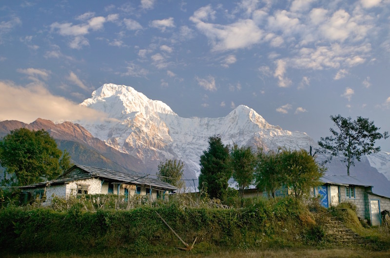 Trekking the Annapurna region in Nepal