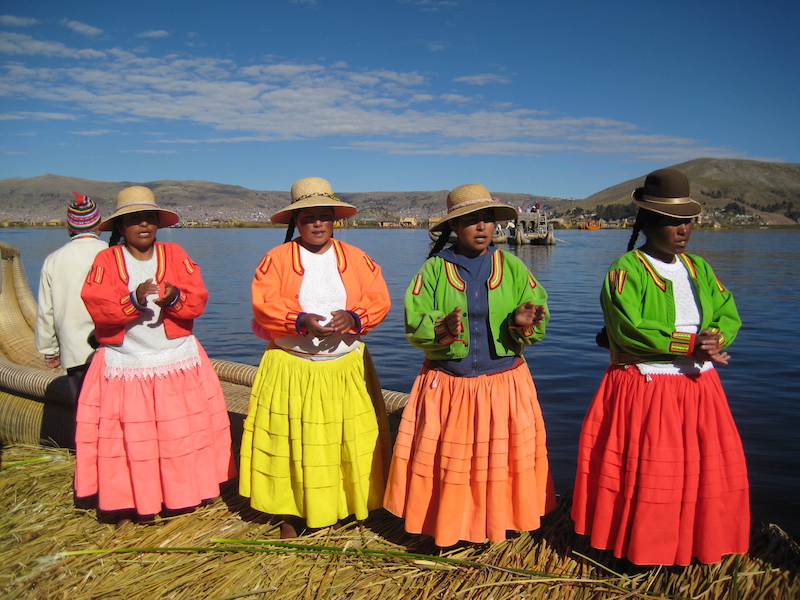 Uros Island in Peru