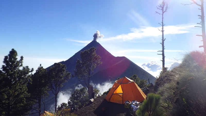 Volcan Fuego in Guatemala