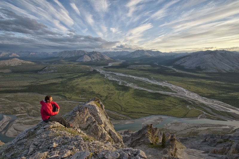 Wind River Northern Yukon Canada