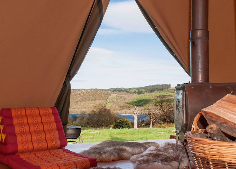 BaseCamp Tipi in the Lake District