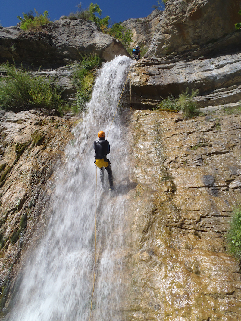 Canyoning in the Southern French Alps