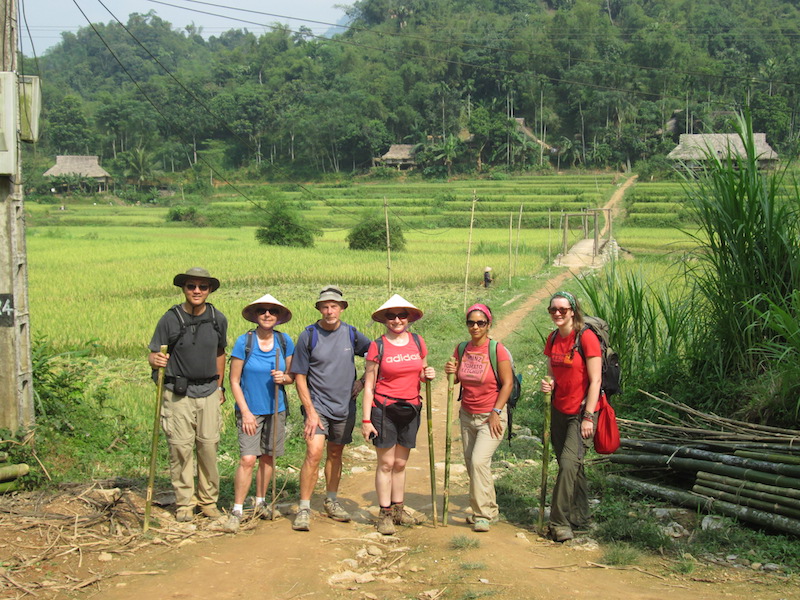 Hiking in Vietnam - travelling with strangers