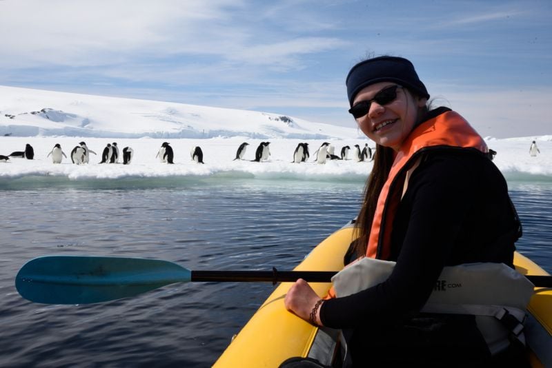 Kayaking Antarctica