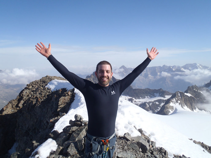 Mountaineering in the Southern French Alps