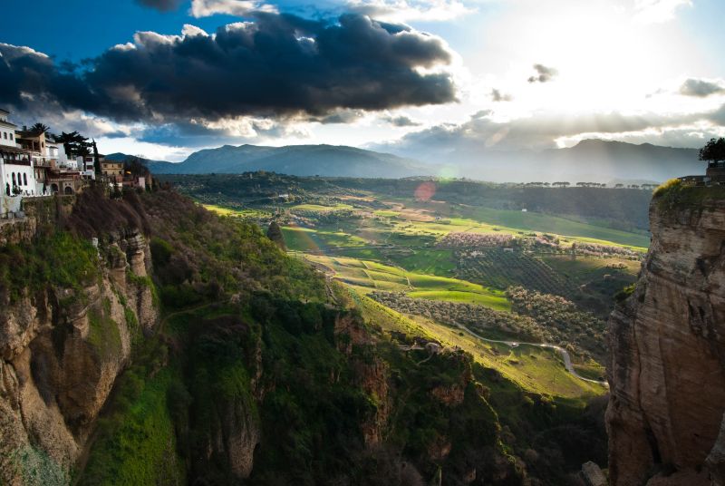 Ronda, Spain landscape