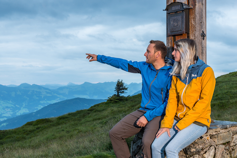 Rosskopf walk in Wildschanau, Austria