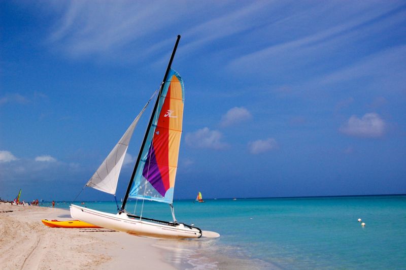 Sailing in Cuba