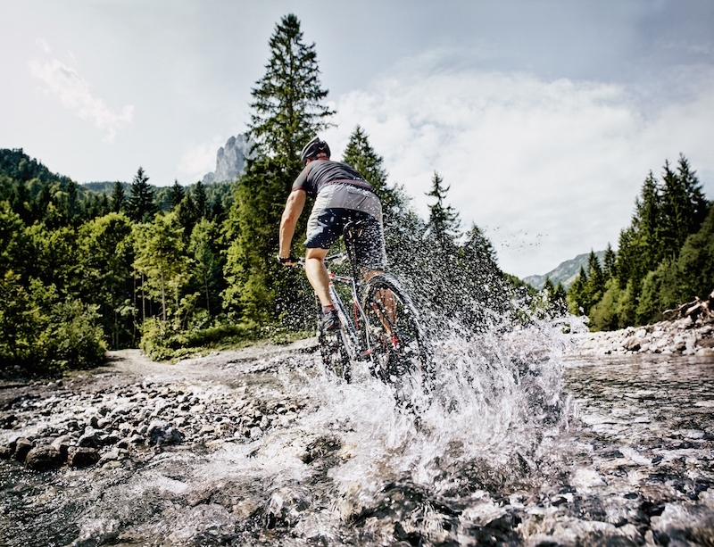 Mountain biking in St Johann in Tirol