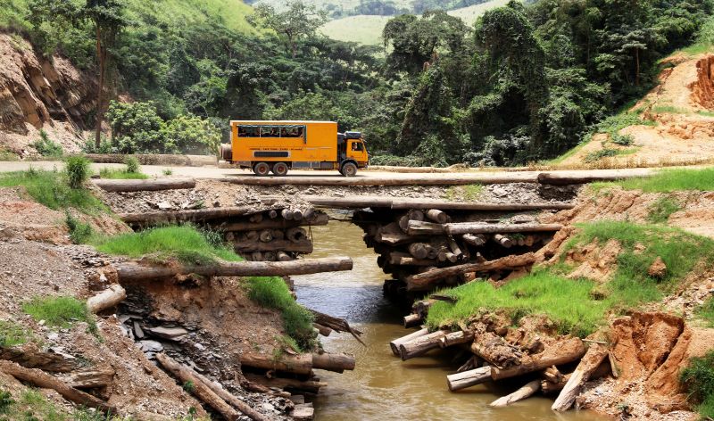 Overlanding truck