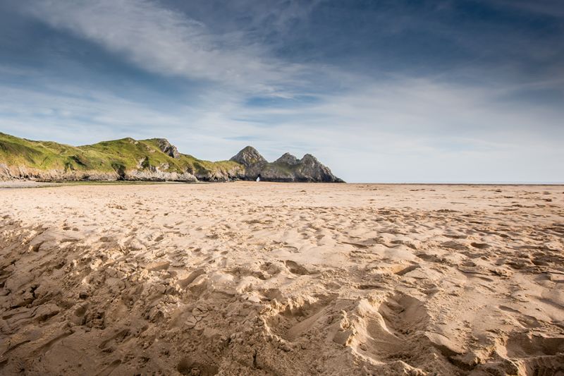 Swansea Bay, Three Cliffs Bay