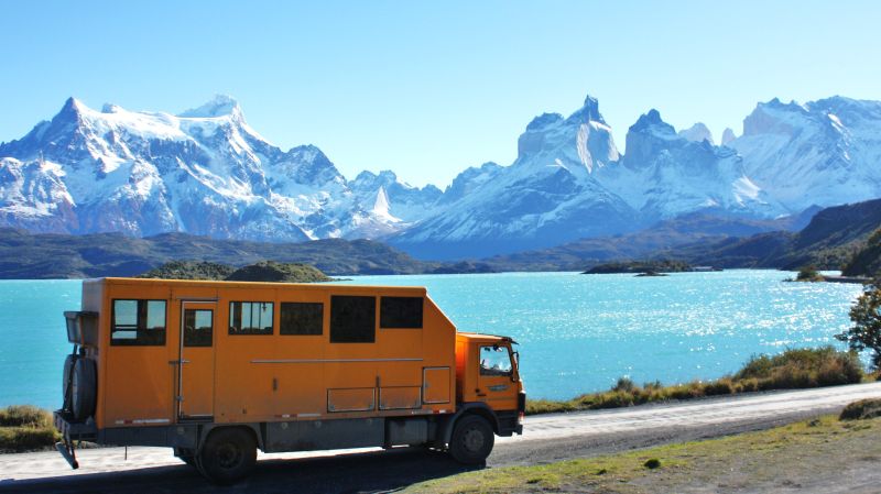 Torres del Paine, Patagonia, overland