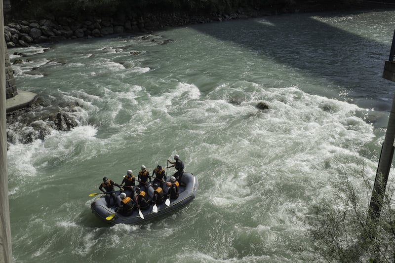 White water rafting - one of the best things to do in St Anton am Arlberg