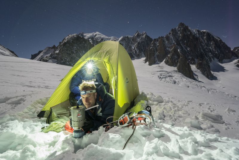 Ben Fogle camping