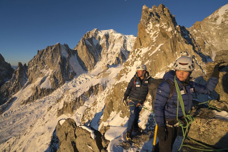 Ben Fogle Victoria Pendleton climbing