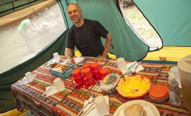 Inca Trail food