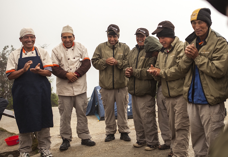 Inca Trail porters