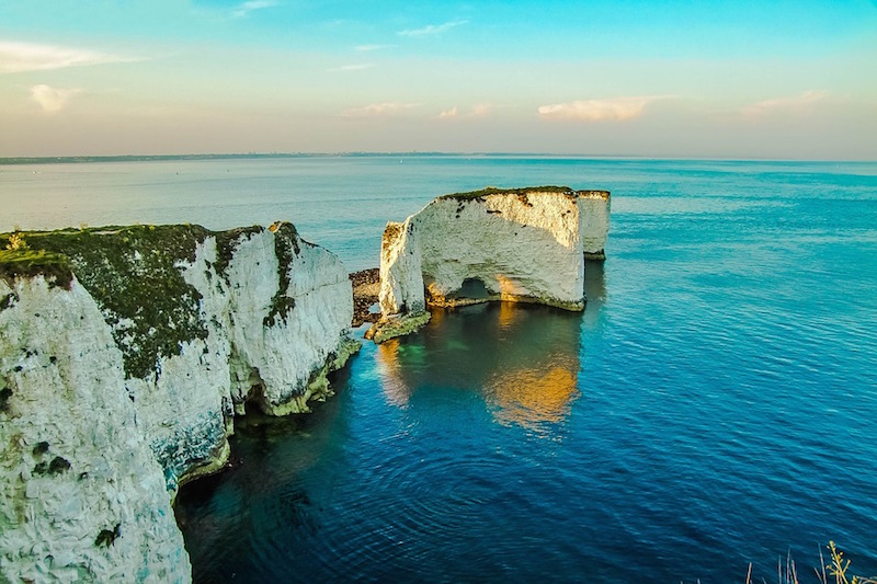 Old Harry Rocks in Dorset