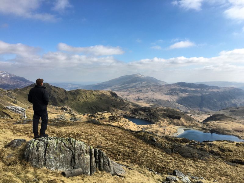 Snugpak hiker landscape