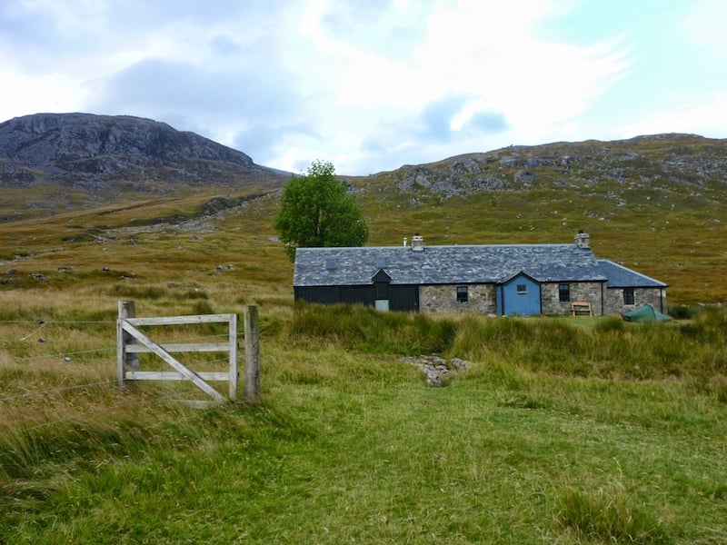 Ben Alder bothy Scotland