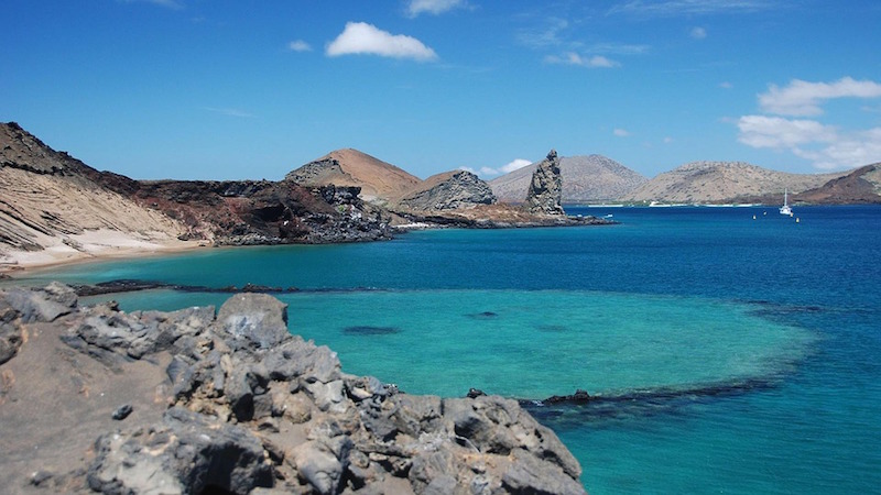 Galapagos coastline