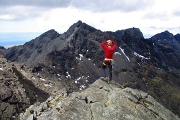 Scrambling mountains