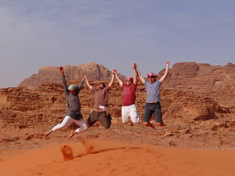 Desert Trekking - Jordan Wadi Rum