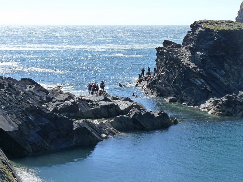 coasteering at the blue lagoon - Robin Drayton