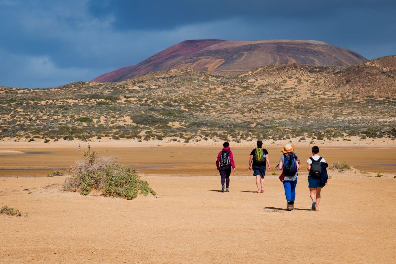 desert rekking - Lanzarote