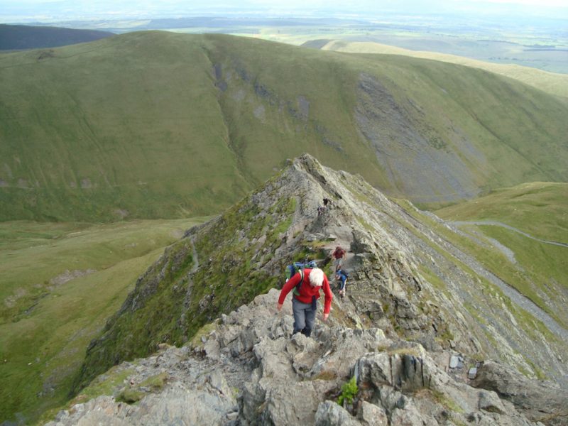 Sharp Edge scramble Blencathra