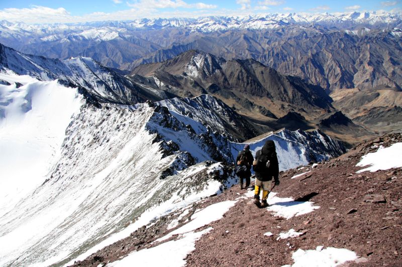 stok kangri, india - best ridge walks