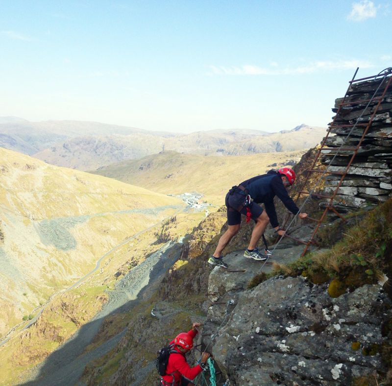 weekend adevntures via ferrata