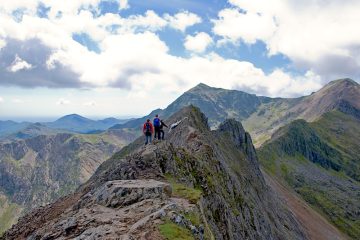 What is scrambling? Crib Goch Snowdonia Wales