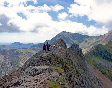 What is scrambling? Crib Goch Snowdonia Wales