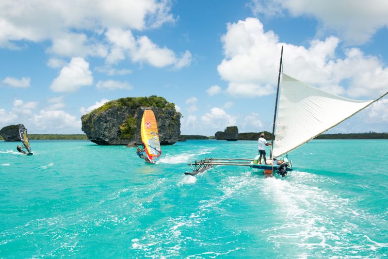 Baie d'Upi - windsurfing - new caledonia