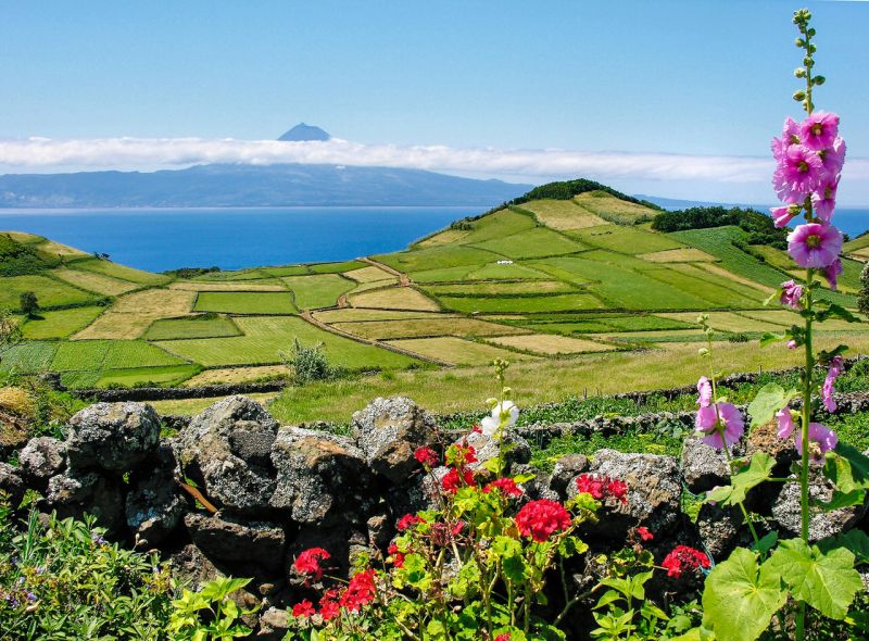 42, Sao Miguel - View to Pico in the azores