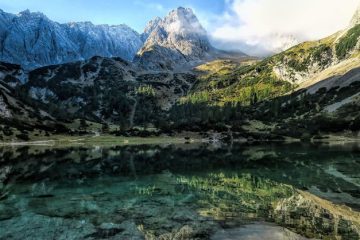 Austrian Alps Zugspitz - beautiful places to go hiking in europe