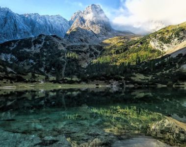 Austrian Alps Zugspitz - beautiful places to go hiking in europe