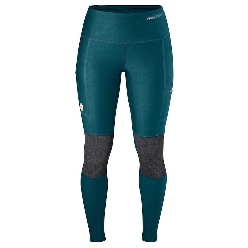 Fjallraven Women's Abisko Trekking Tights glacier green