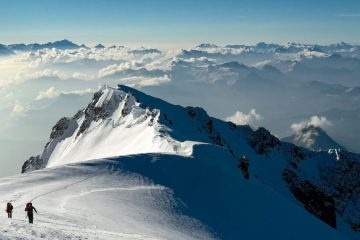 hikers how to climb Mont Blanc