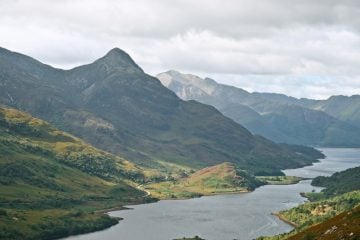 An image from the West Highland Way, long-distance hikes in the UK