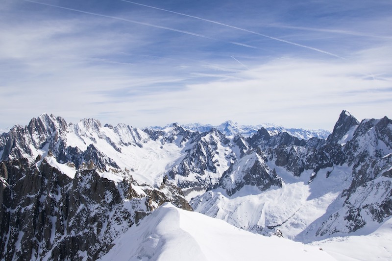 Mont Blanc the Alps
