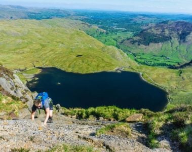 jack's rake grade one scramble lake district