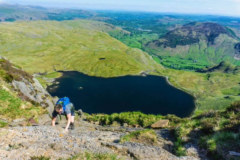 jack's rake grade one scramble lake district