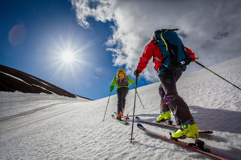 ski touring in Bavaria