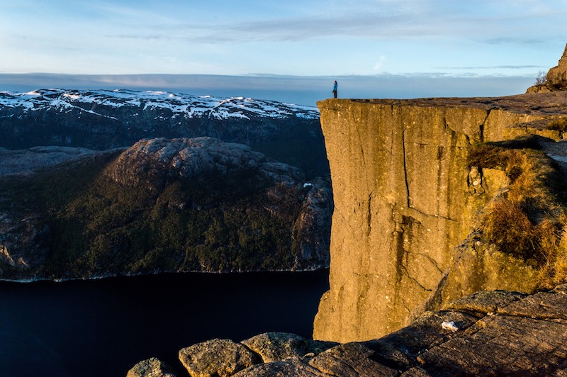 Pulpit's rock, most incredible hiking in norway