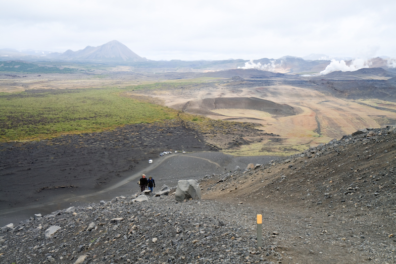 Hverfjall Crater Rim Trail - best hiking in Iceland